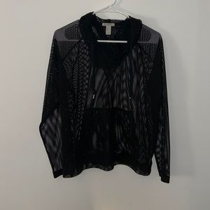 Mesh Sweatshirt